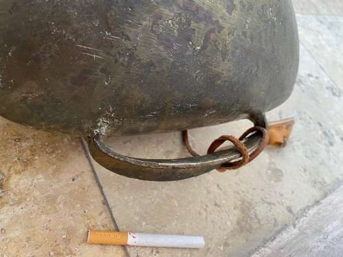 Antique extra large giant  alpine cow bell Swiss