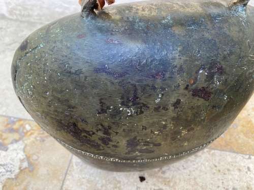 Antique extra large giant  alpine cow bell Swiss