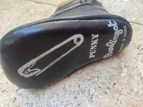 Berlingot baby leather shoes for infant France