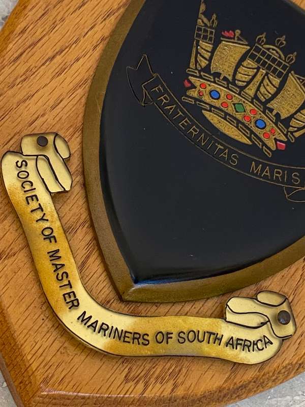 Vintage Nautical wood plaques trophy lot  NSRI RNLI  master mariners wall hangings sea rescue