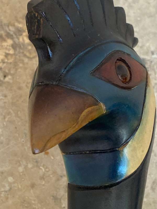 Large Feathers of Knysna Gallery carved and hand painted Ltd  Guinea Fowl 193