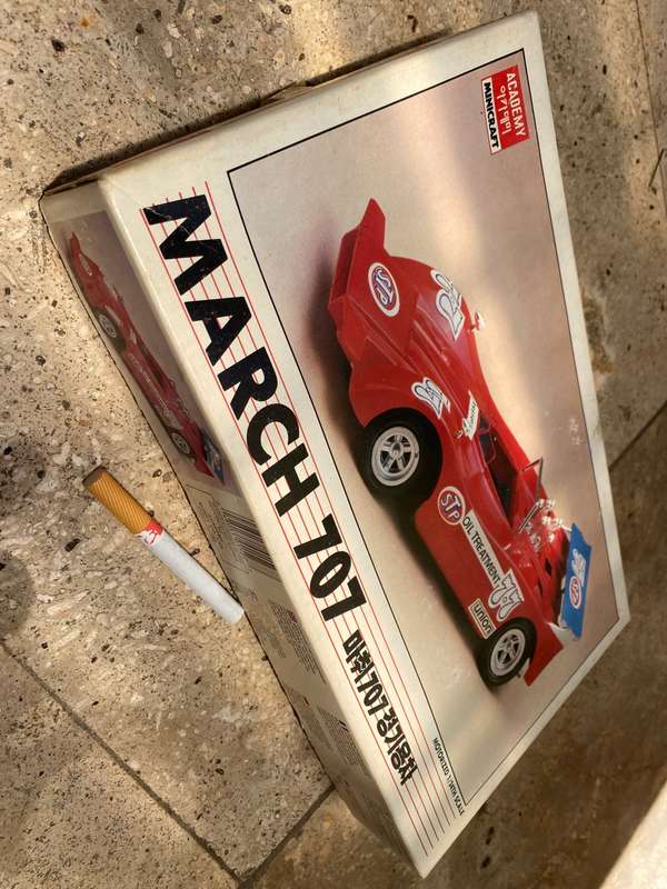 Vintage academy Minicraft 1527 March 707 motorized  1/24 scale