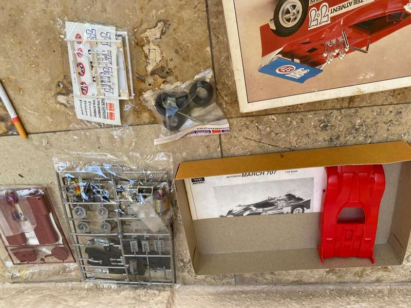 Vintage academy Minicraft 1527 March 707 motorized  1/24 scale