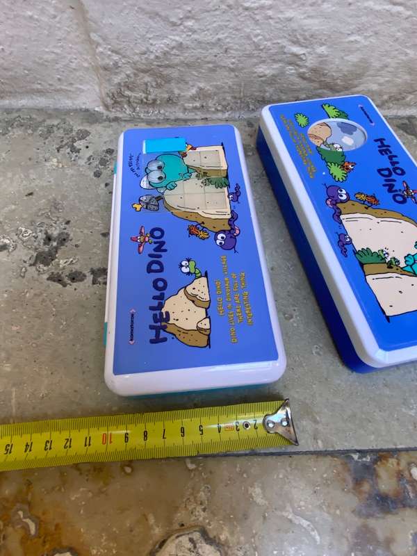 Hello Dino pencil case pair Korea with pencils Korea