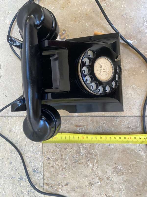 Vintage ATM Bakelite telephone