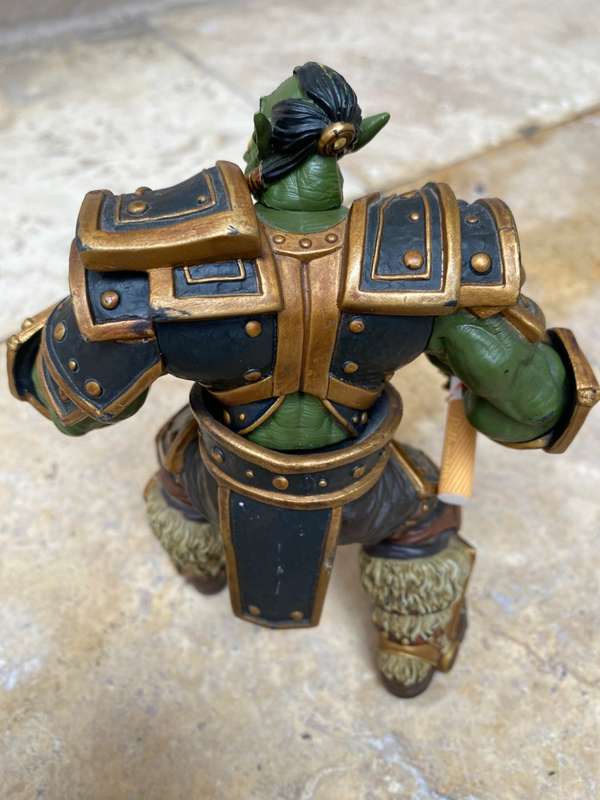 Vintage Thrall blizzard Warcraft 2002 action figure