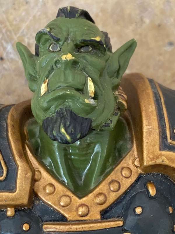Vintage Thrall blizzard Warcraft 2002 action figure