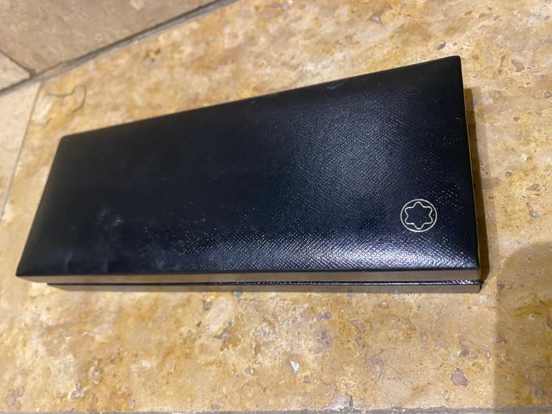 EMPTY ORIGINAL BOX FOR  Mont Blanc pen MONTBLANC PEN case