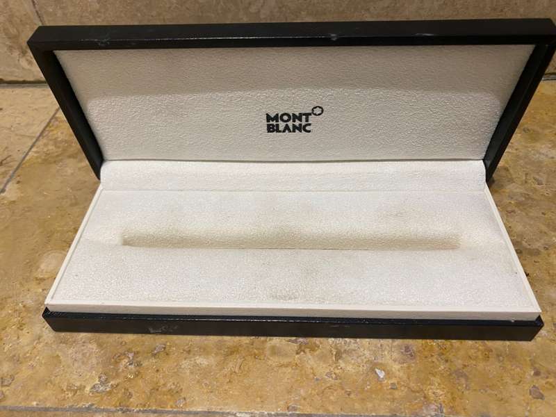 EMPTY ORIGINAL BOX FOR  Mont Blanc pen MONTBLANC PEN case