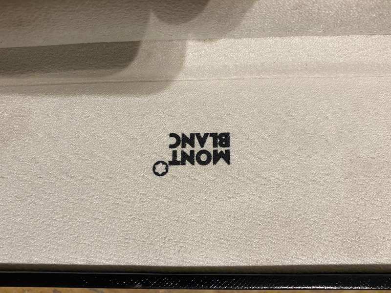 EMPTY ORIGINAL BOX FOR  Mont Blanc pen MONTBLANC PEN case