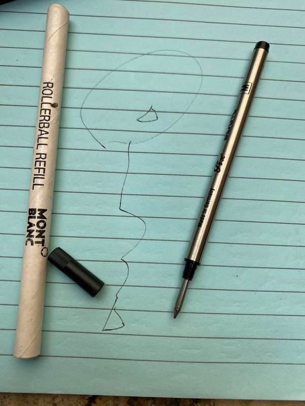 EMPTY ORIGINAL BOX FOR  Mont Blanc pen MONTBLANC PEN case