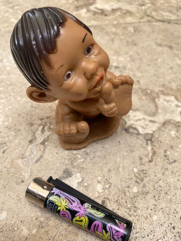Vintage gloobee joimy doll rubber 1970