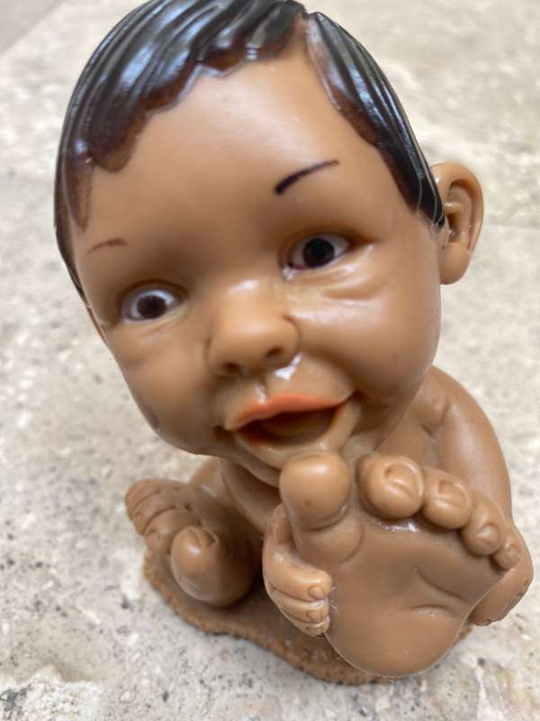 Vintage gloobee joimy doll rubber 1970