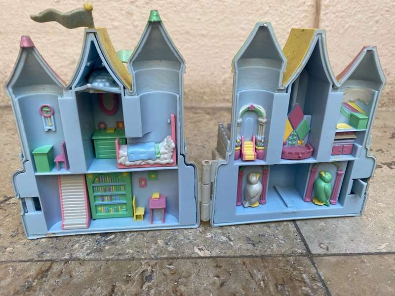 Vintage Polly pocket Trendmasters Starcastle in the clouds 1994