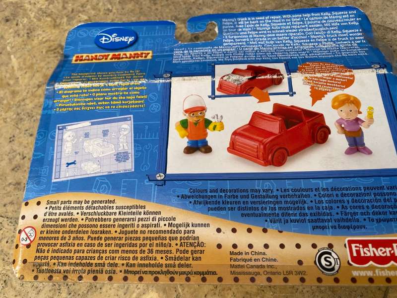 Handy manny fisher price 2008