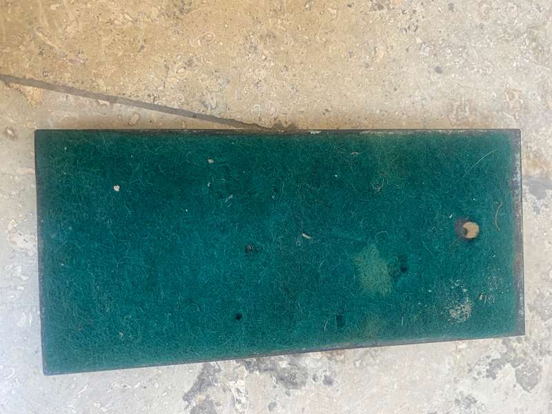 Vintage Olympic torch wall decor copper and brass
