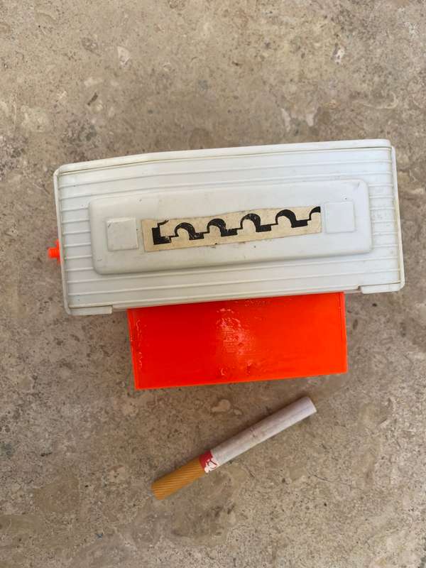 Vintage caravan toy Lucry no 4549 Hong Kong
