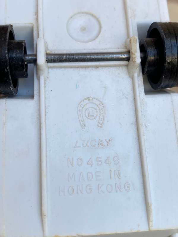 Vintage caravan toy Lucry no 4549 Hong Kong
