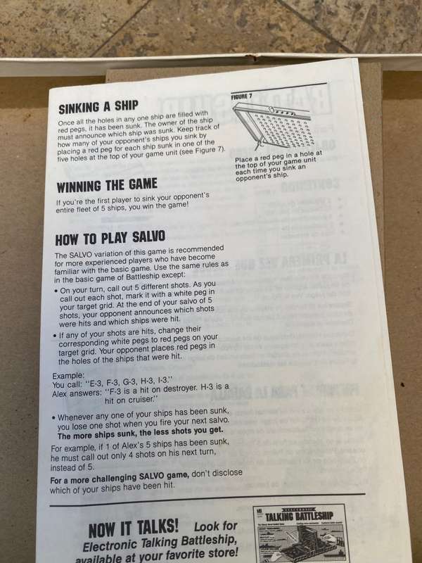 milton bradley vintage Battleship board game  1990 made in USA
