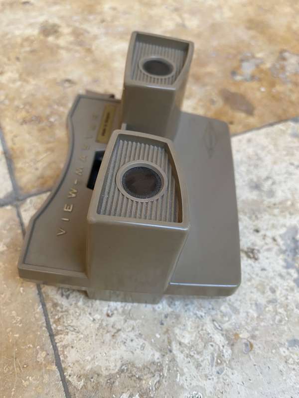 vintage view master viewmaster made in Belgium patent # 493.128 SAWYERS rare