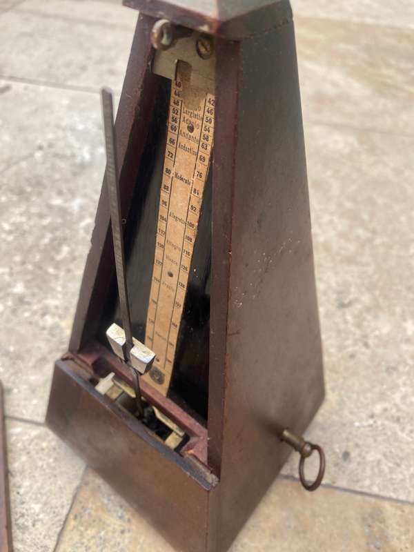 vintage metronome Maelzel sold for spares France