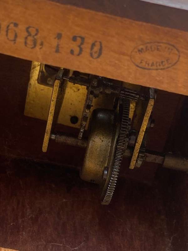 vintage metronome Maelzel sold for spares France