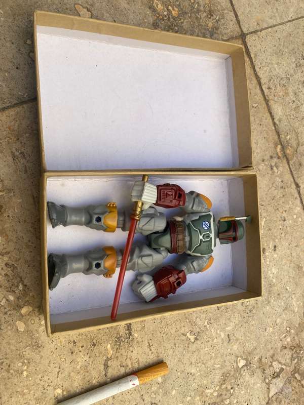 Star Wars hasbro LFL Boba Fett bounty hunter action figure
