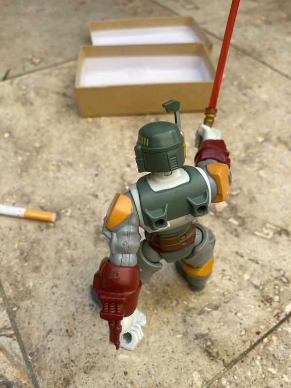 Star Wars hasbro LFL Boba Fett bounty hunter action figure