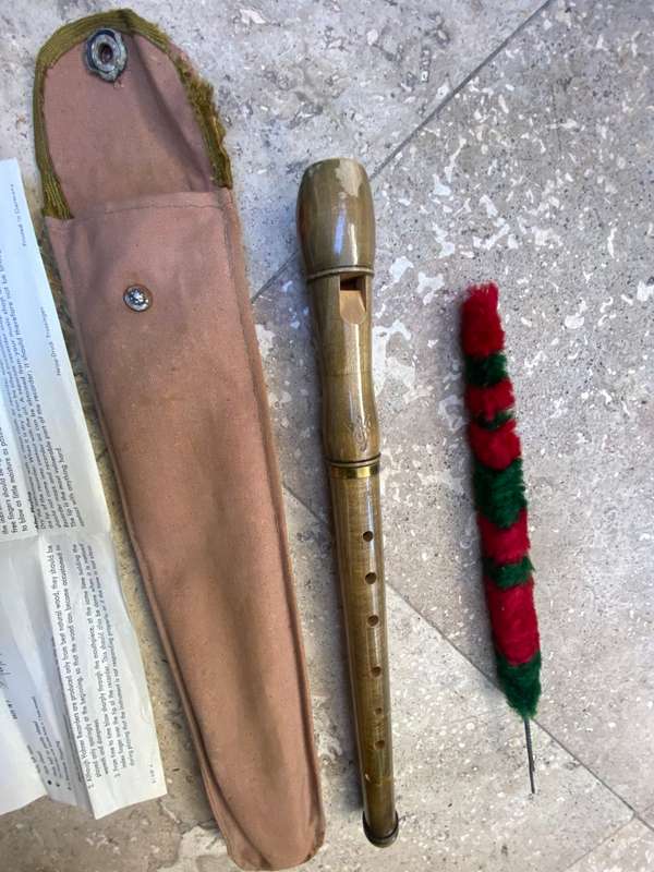Vintage woodwind hohner recorder Germany