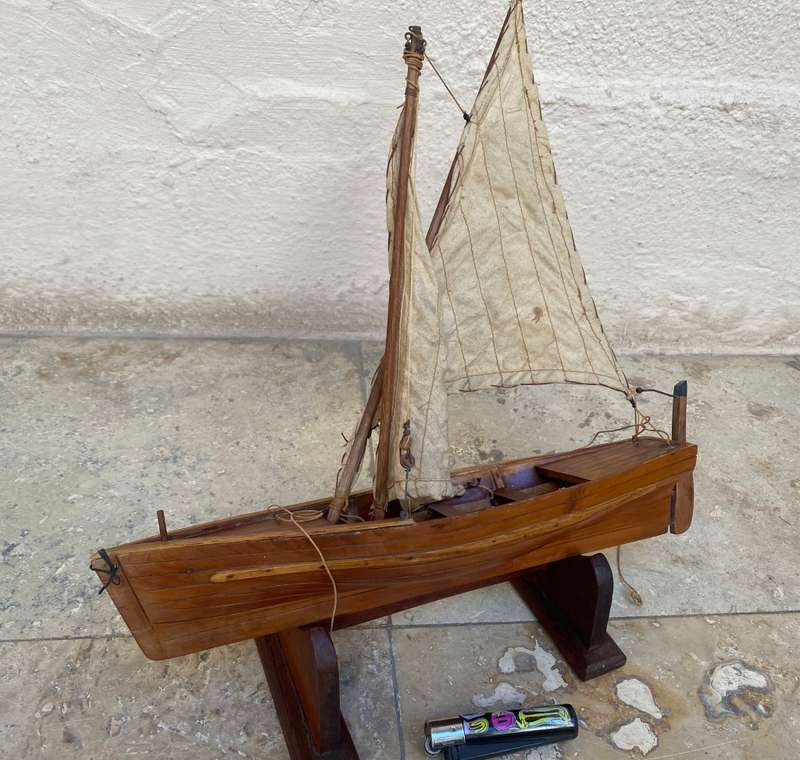 Old model sail boat needs TLC