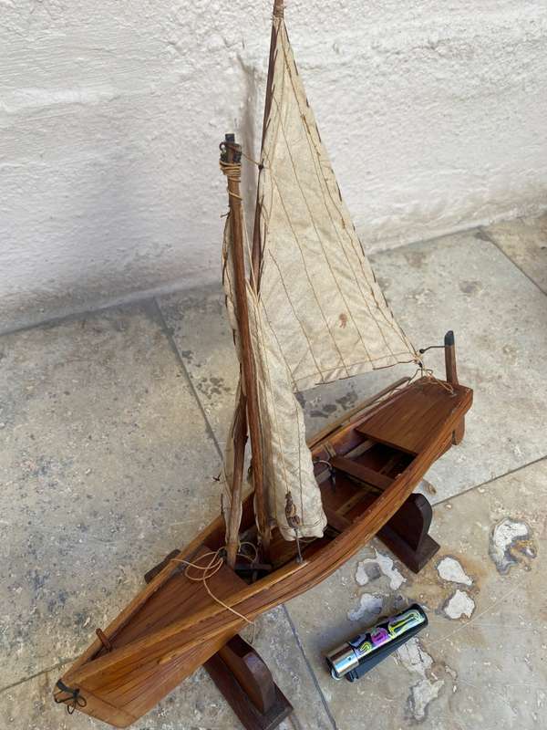 Old model sail boat needs TLC