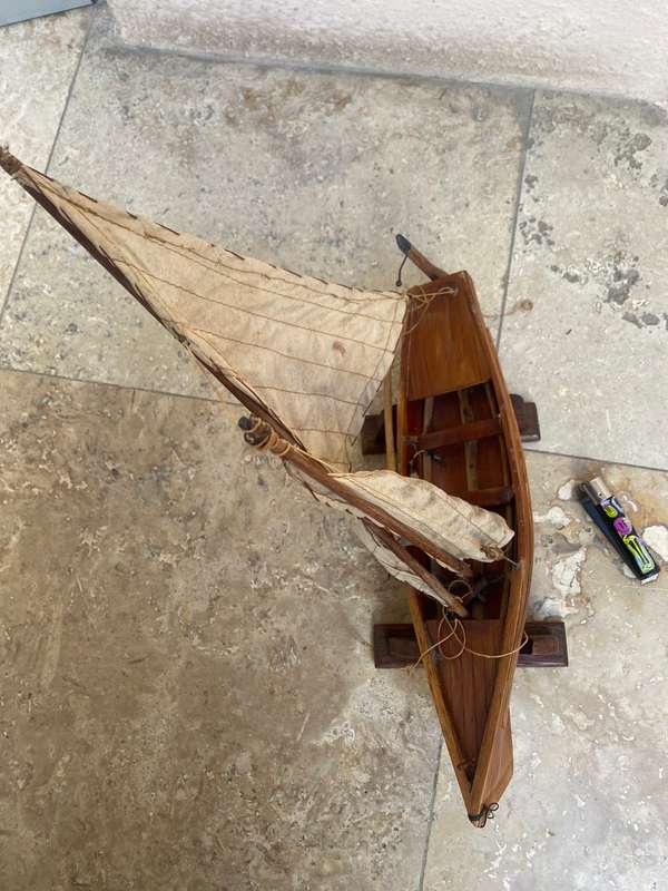 Old model sail boat needs TLC
