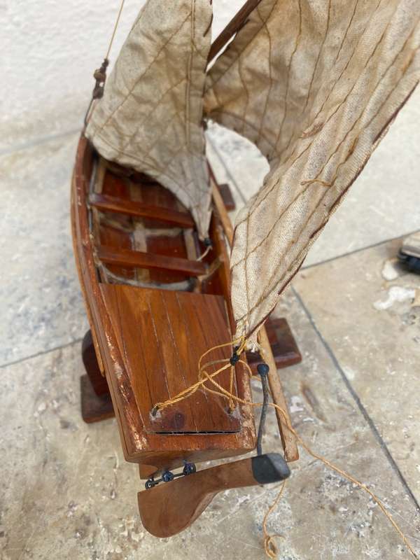 Old model sail boat needs TLC