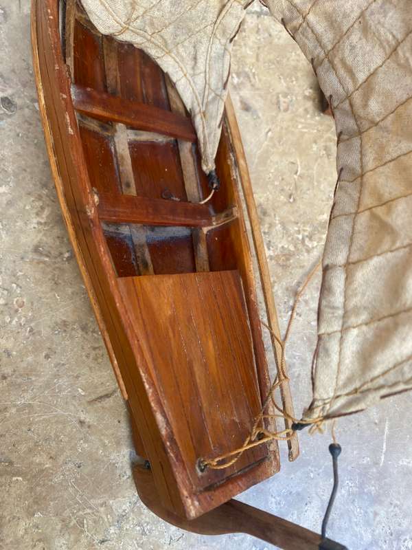 Old model sail boat needs TLC