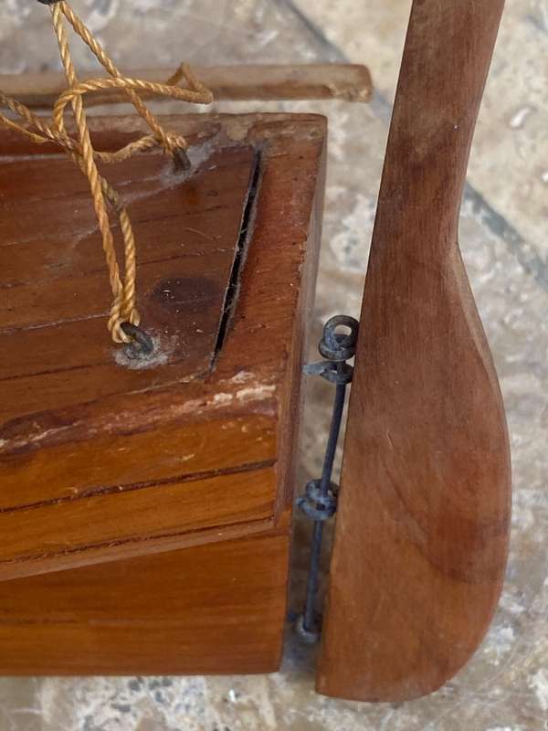 Old model sail boat needs TLC