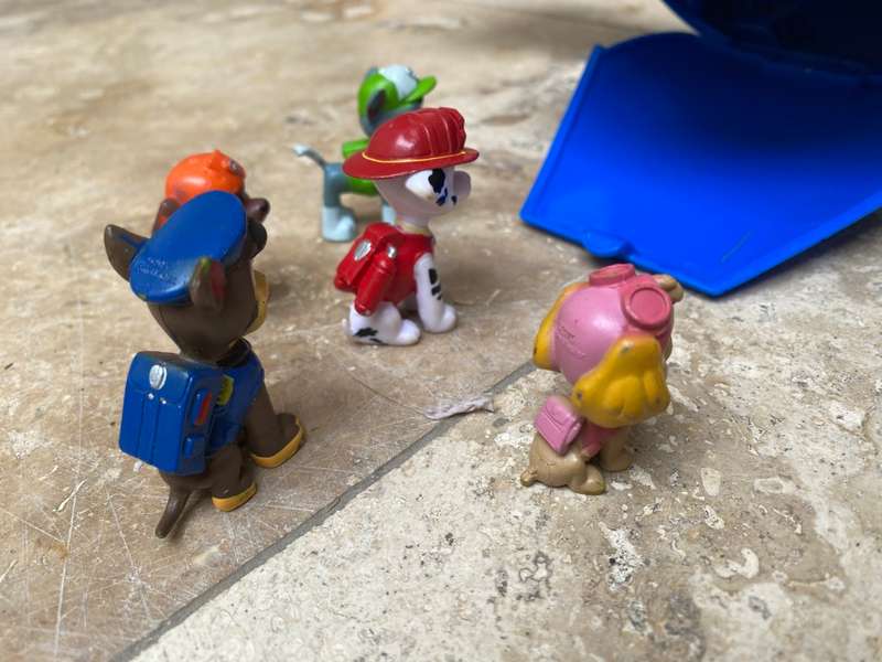 Paw patrol air patroller plane  with pup figure buddies  lot of 5