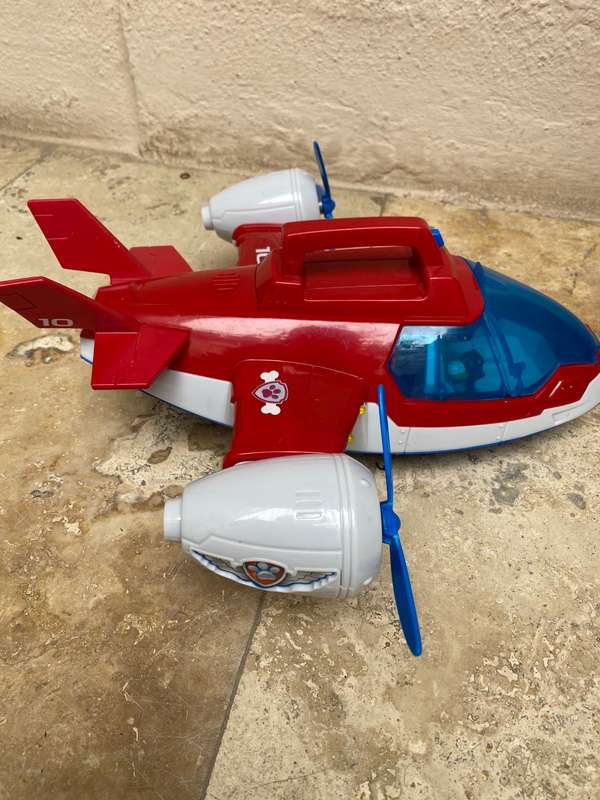 Paw patrol air patroller plane  with pup figure buddies  lot of 5