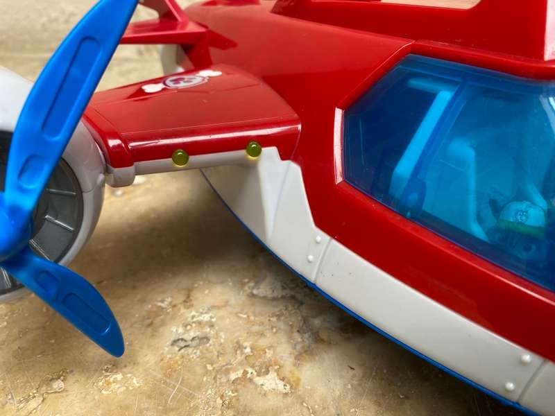 Paw patrol air patroller plane  with pup figure buddies  lot of 5