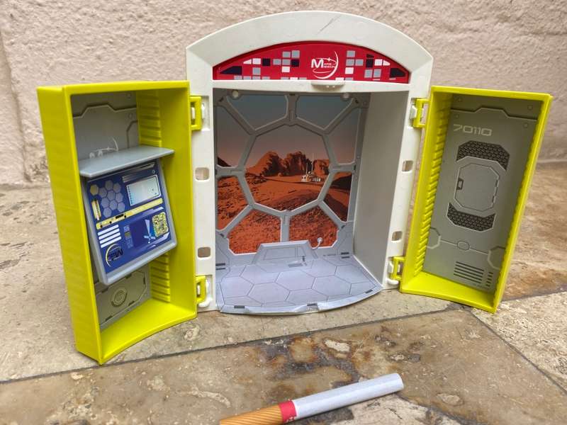 Playmobil space mars play box