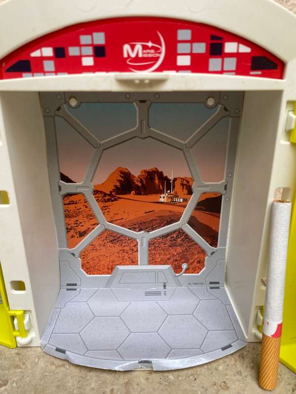 Playmobil space mars play box