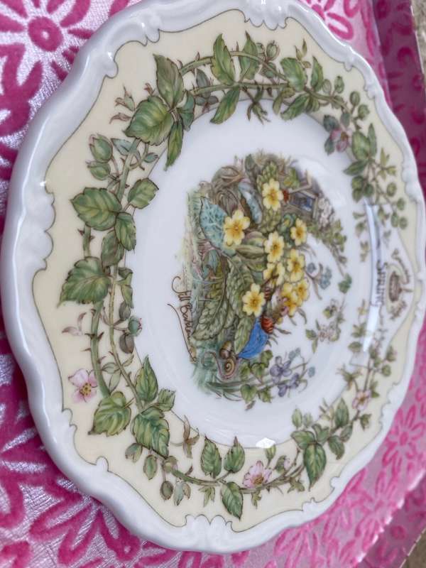 Royal Doulton Brambley Hedge Summer series porcelain bread plate
