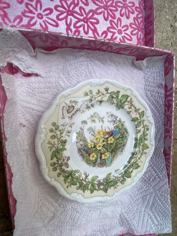 Royal Doulton Brambley Hedge Summer series porcelain bread plate