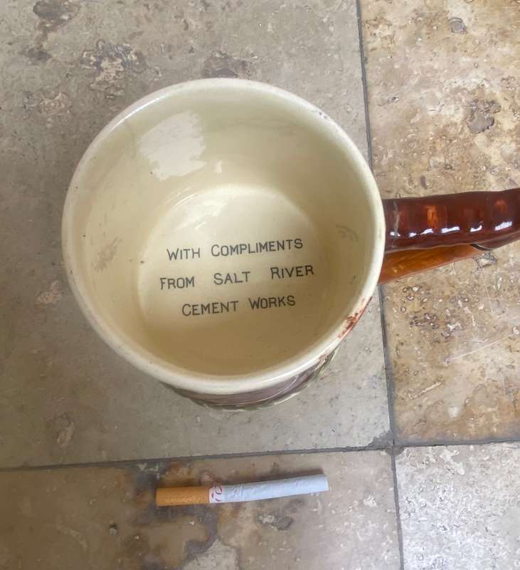 Vintage John peel crown Devon Fieldings musical tankard