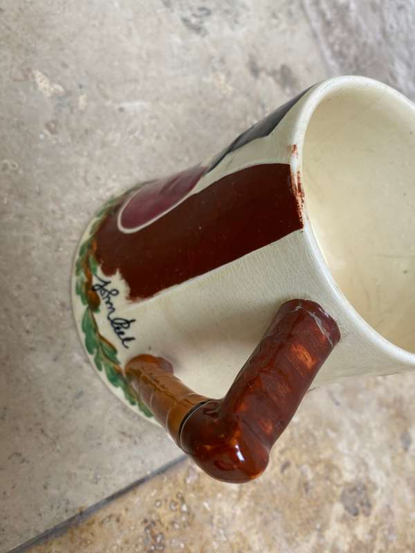 Vintage John peel crown Devon Fieldings musical tankard