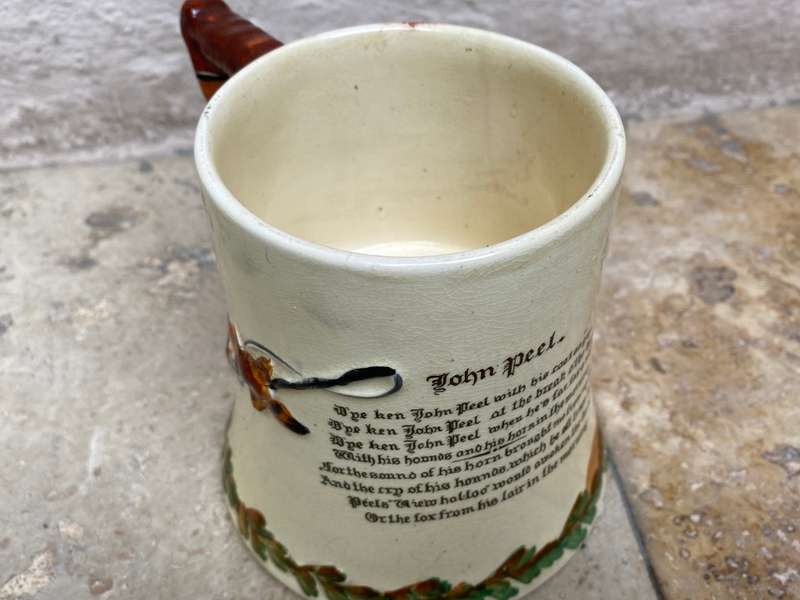 Vintage John peel crown Devon Fieldings musical tankard