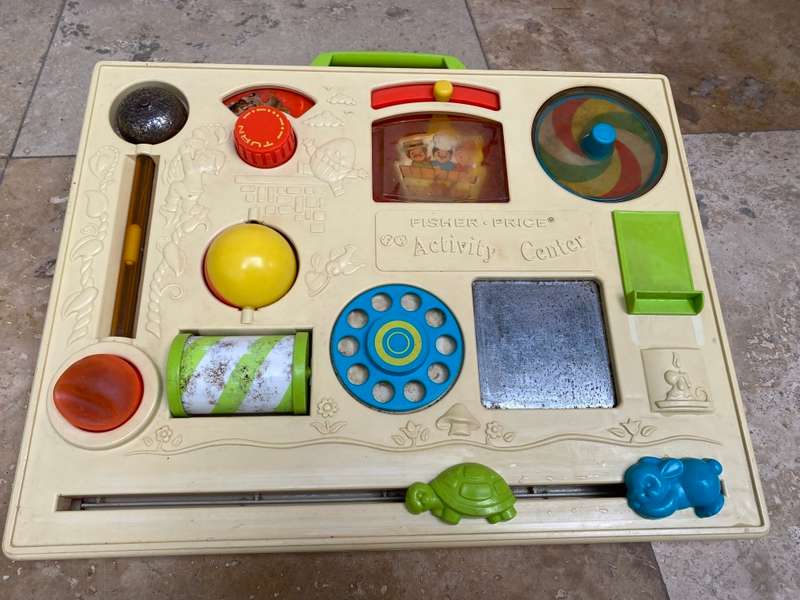 Vintage fisher price activity centre