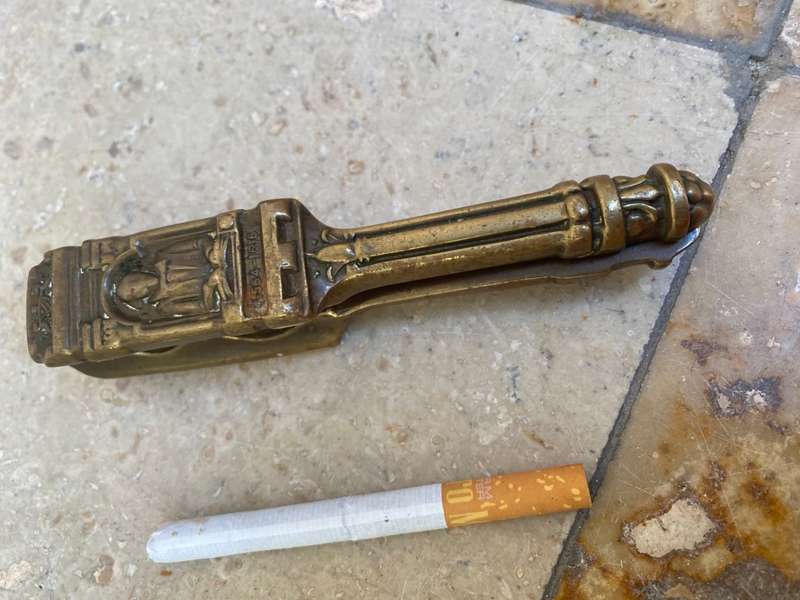 Vintage Brass Shakespeare nutcracker