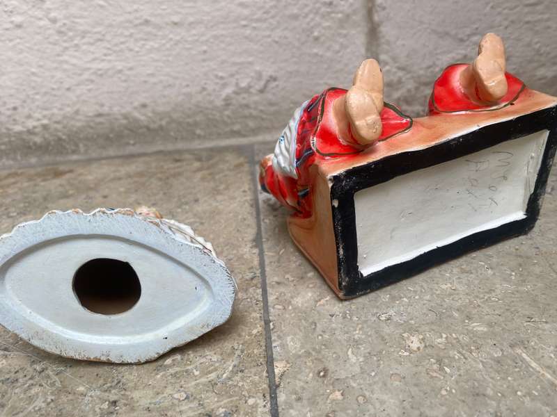 Vintage Ilha da Madeira folk people porcelain pair