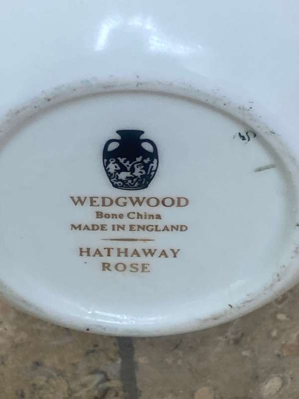 Wedgwood Hathaway Rose Bud Vase bone china