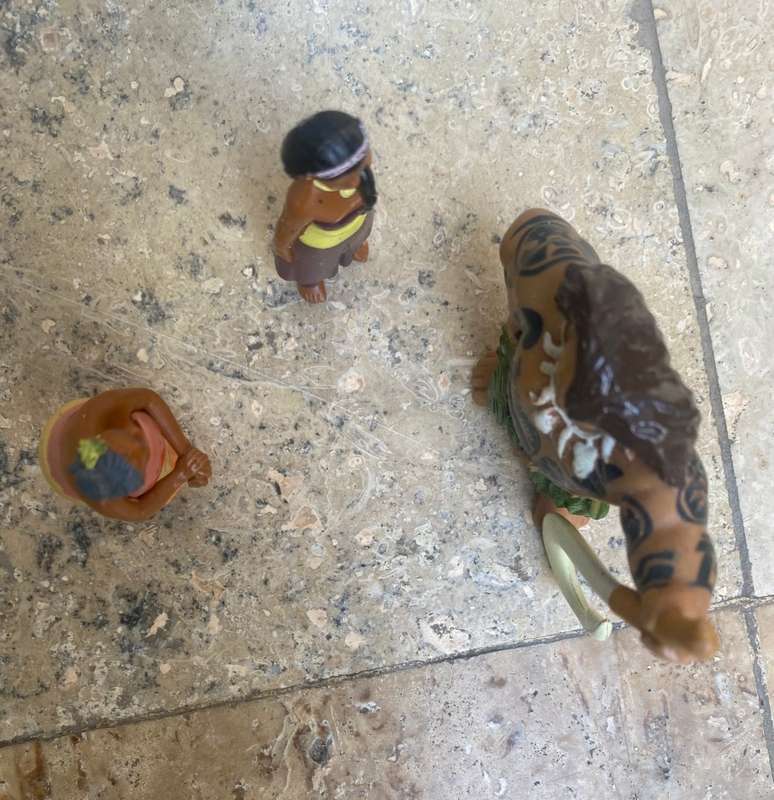 Disney Moana figure lot of 3